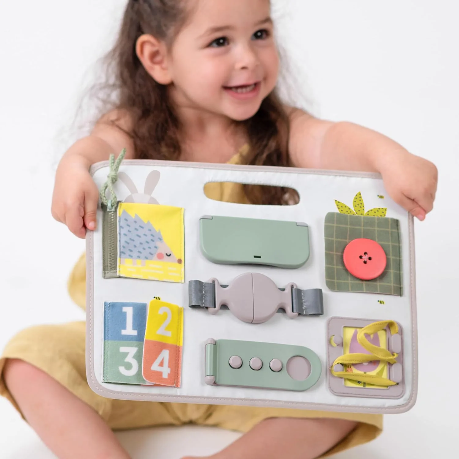 Активна игра за насърчаване, Taf Toys, Бизиборд, 34x25см - Image 6