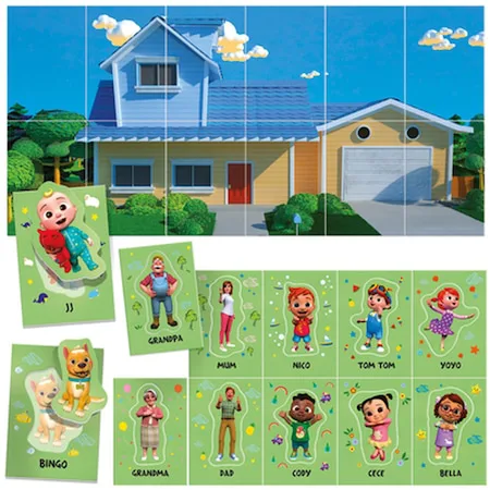 Образователна игра, Headu, Cocomelon, Бебешки флаш карти - Image 3