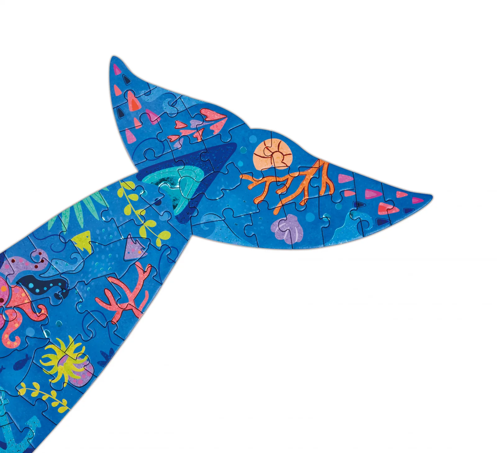 Пъзел за под, Hape, Кит, 200 части - Image 3