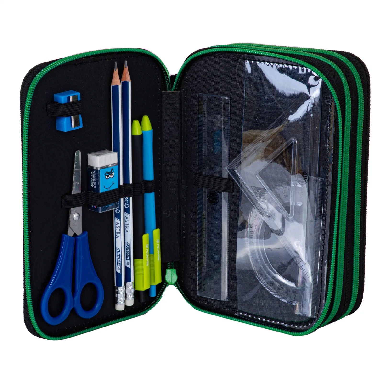 Троен несесер, Astra, С аксесоари ASTRABAG Пиксел герой, AC31, 20,5 х 13 х 6 см - Image 2