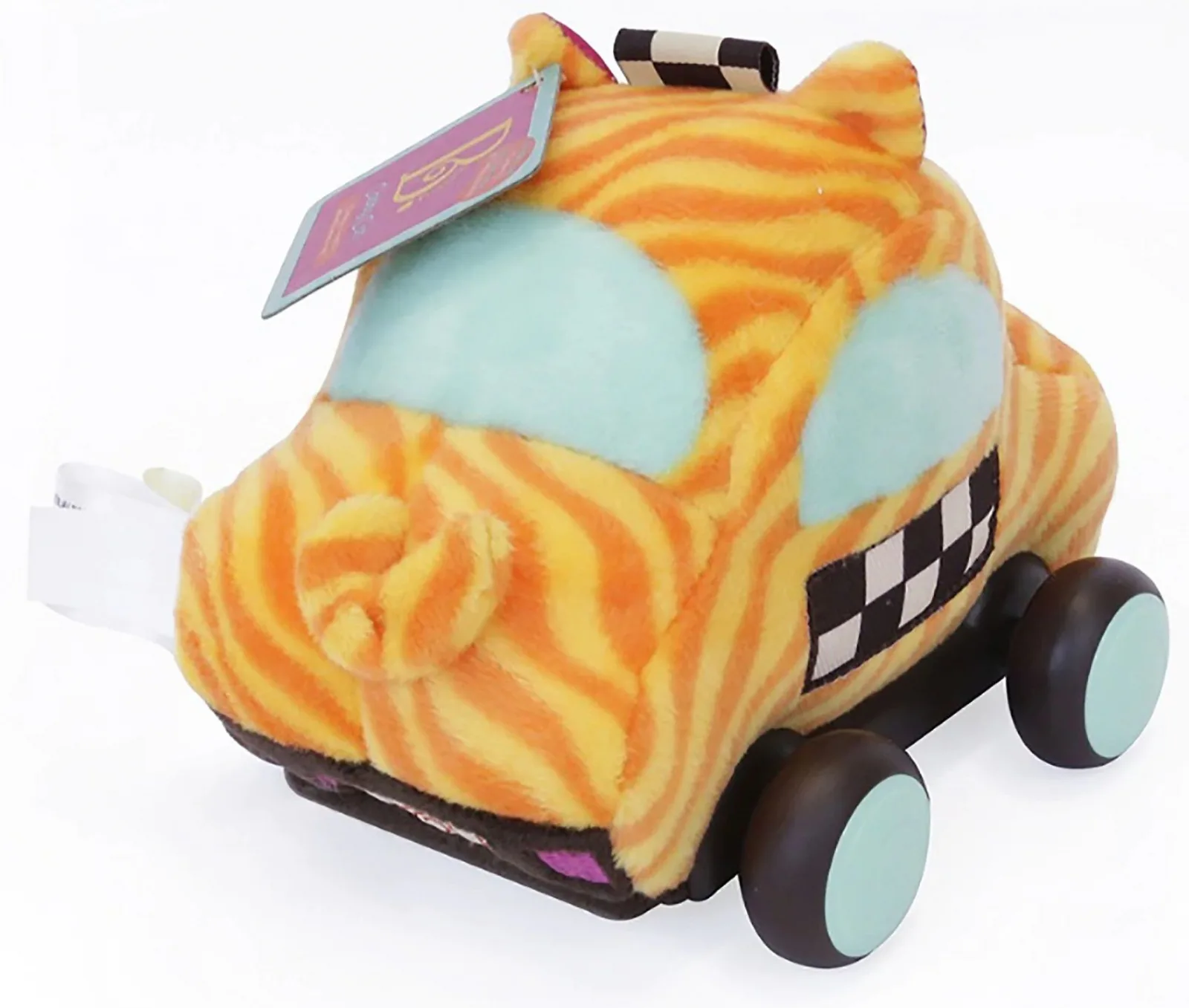 Интерактивна играчка, Battat, Плюшена количка, Коте, 15 x 13 x 10 cm - Image 3