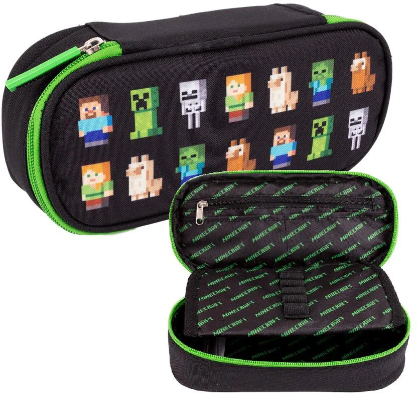 Единичен несесер, Astra, MINECRAFT, AC5, Multi Characters, Без аксесоари, 22 x 11 x 5.5 см - Image 3