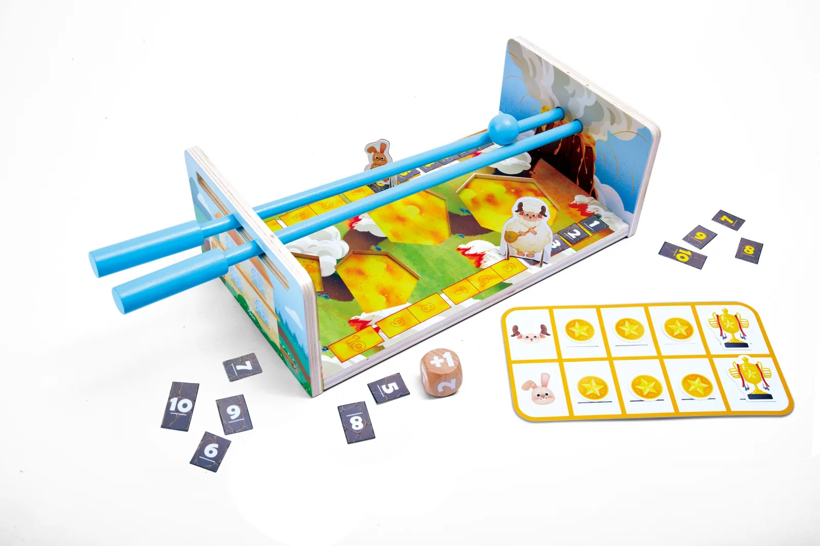 Настолна игра, Hape, Премини лавата, 2 в 1 - Image 3