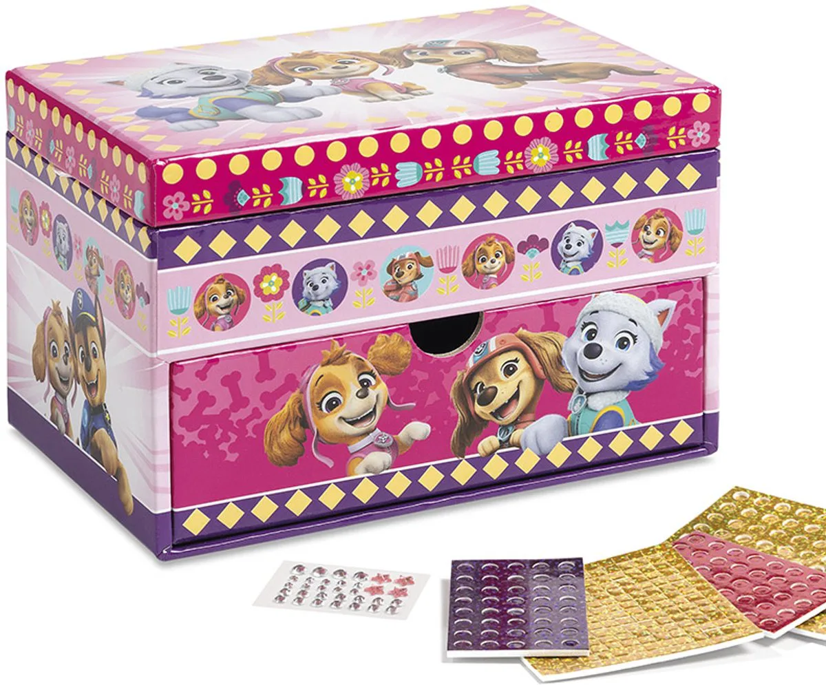 Творчески комплект, Totum, Paw Patrol, Декорирай сам кутия за бижута - Image 3