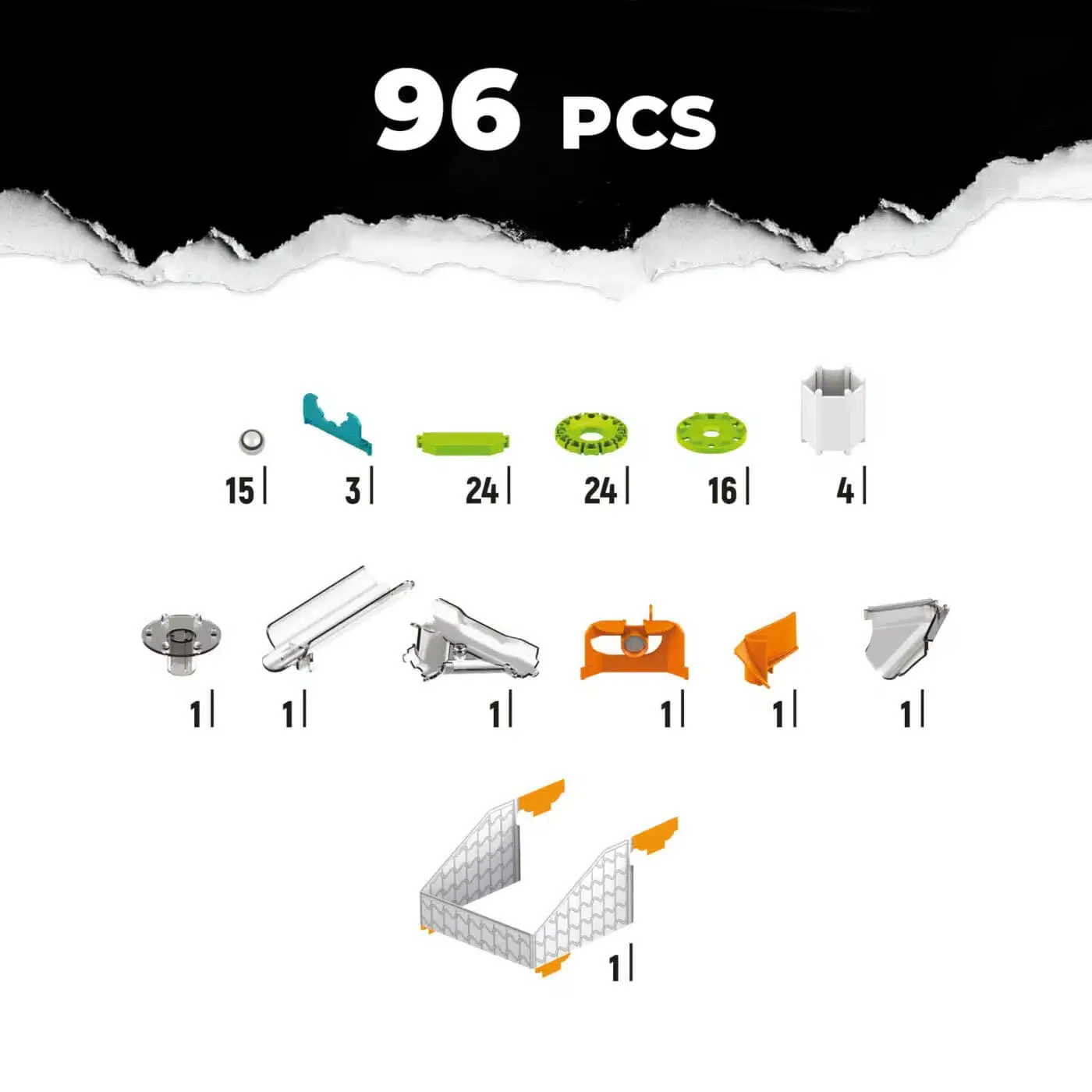 Магнитен конструктор, Geomag, Mechanics, Предизвикателство, 96 части - Image 5