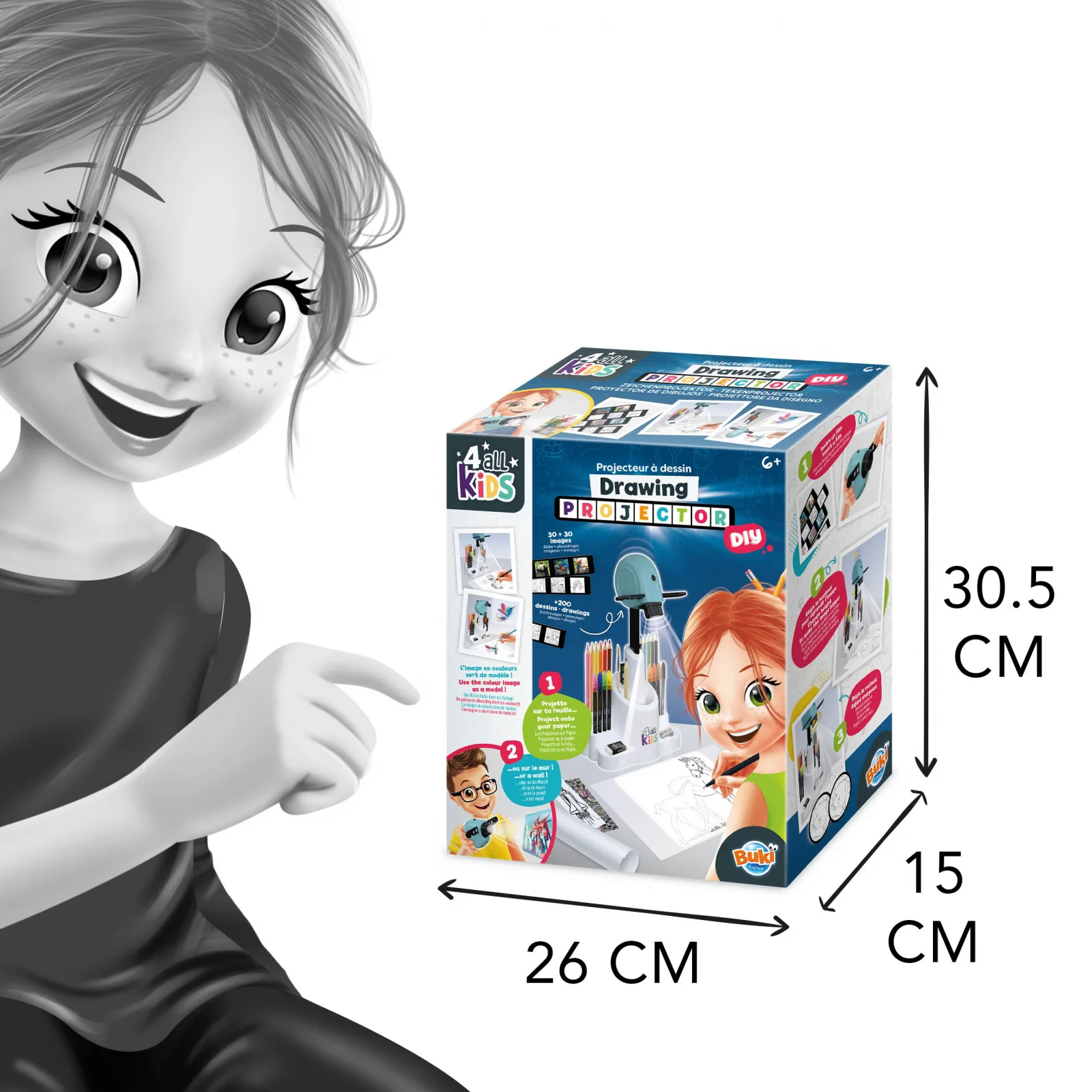 Творчески комплект, Buki, Проектор за рисуване - Image 6