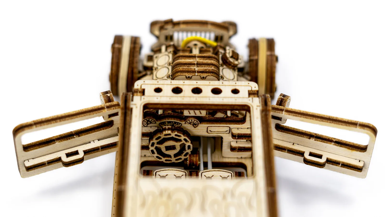 Сглобяем модел от дърво, Revell, Малки приключения, Hot Rod, 141 части - Image 5