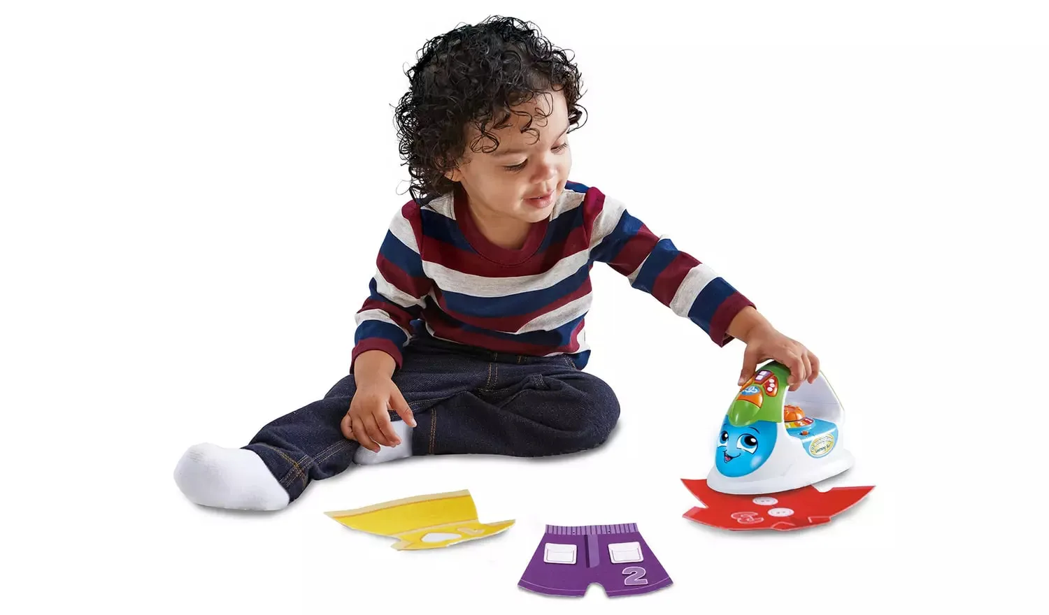 Интерактивна играчка, Vtech, Leap Frog, Образователна ютия с дрехи за гладене, 24.1 х 25 х 13.3 см - Image 3