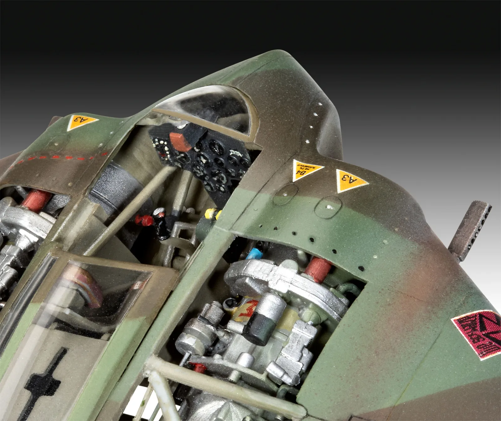 Сглобяем модел, Revell, Немски бомбардировач Horten Go229A, 111 части - Image 2
