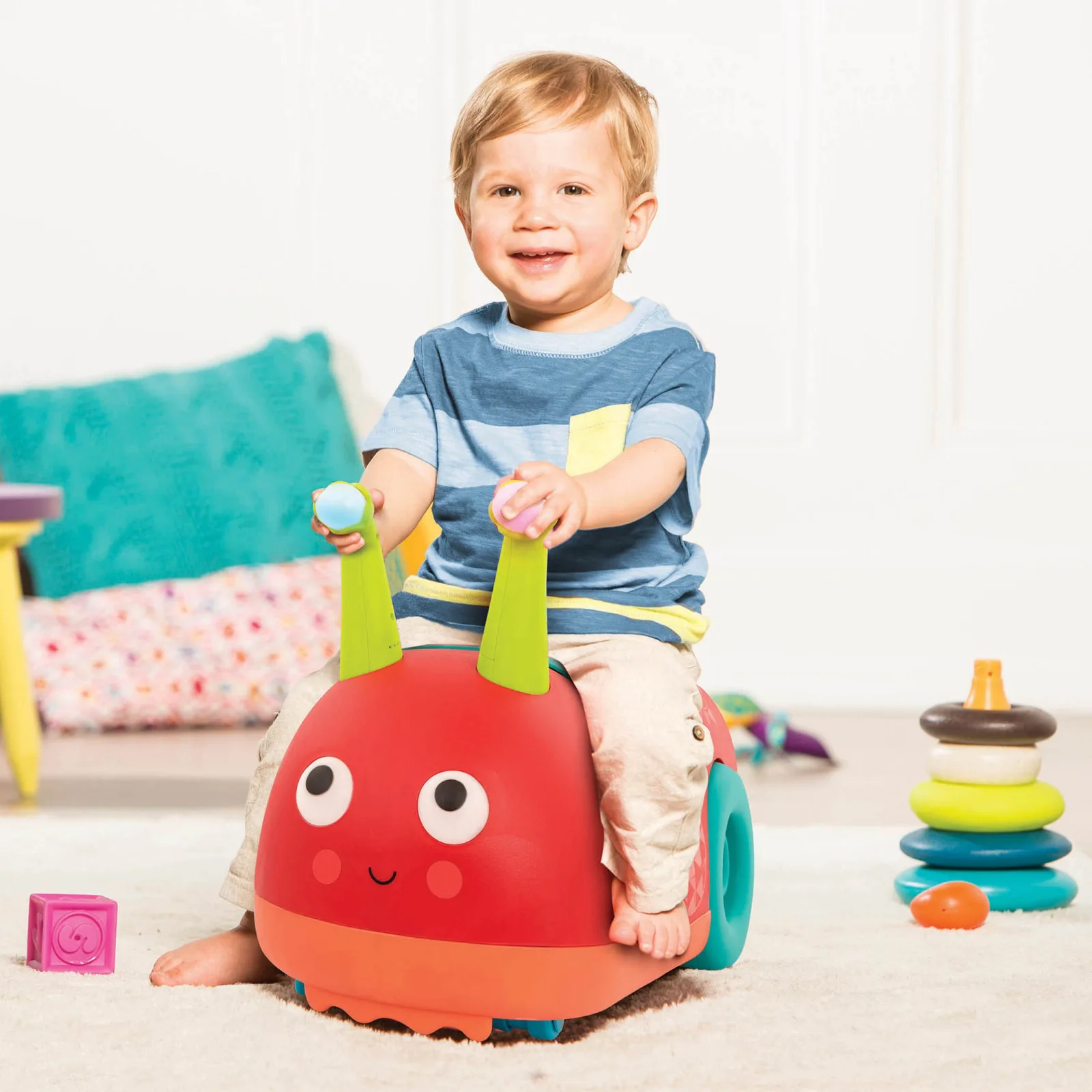 Кола за бутане, Battat, Oхлювче със звук и светлина - Image 6