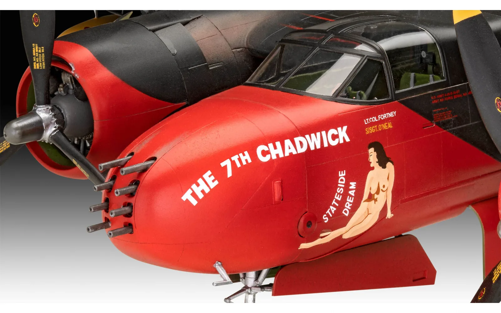 Сглобяем модел, Revell, Бомбардировач B-26B Invader, 259 части - Image 5