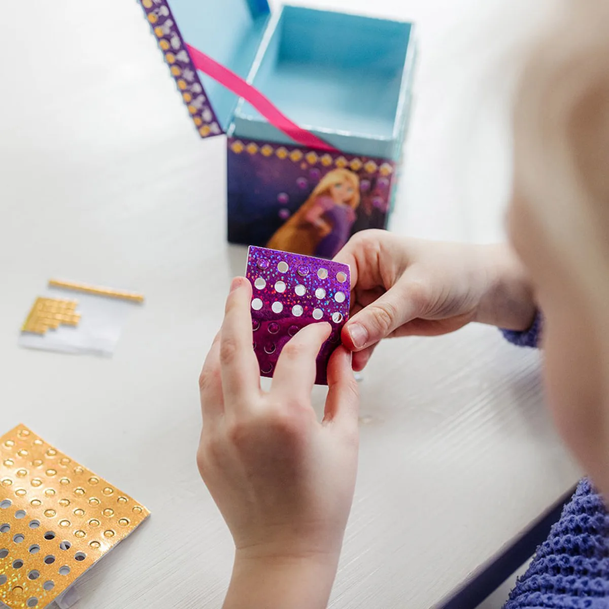 Творчески комплект, Totum, Disney Princess, Декорирай сам кутия за бижута - Image 8