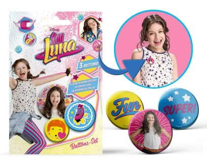Комплект значки, Craze, Soy Luna, 3 броя - Image 2