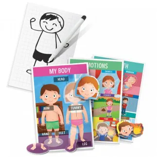 Образователна игра, Headu, Да научим частите на тялото, Монтесори - Image 3