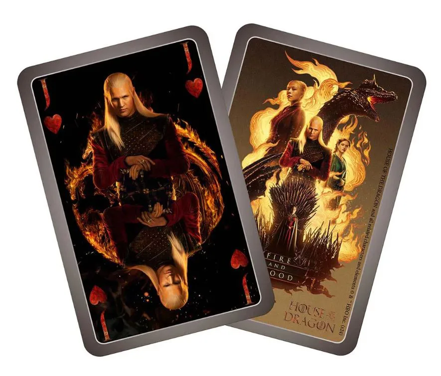 Карти за игра, Winning Moves, Waddingtons, Къщата на Дракона - Image 3