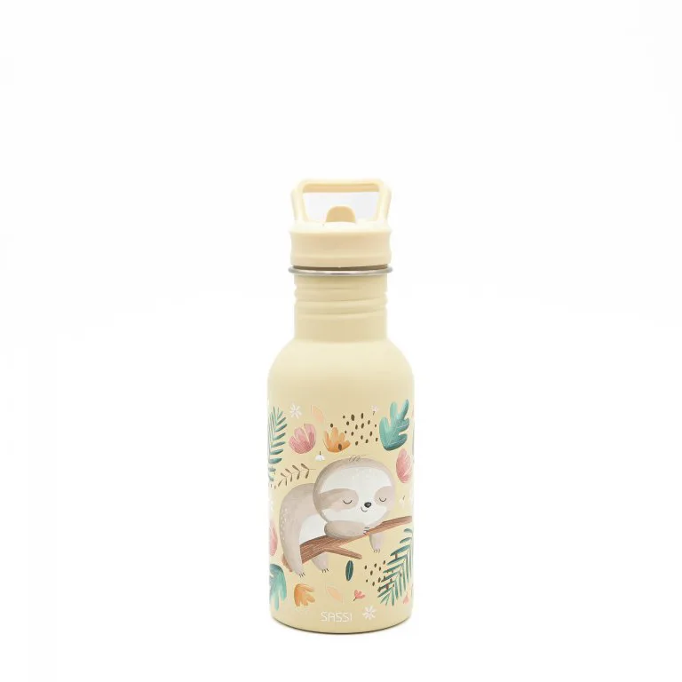 Бутилка от неръждаема стомана, Sassi, 500мл., Ленивец - Image 5