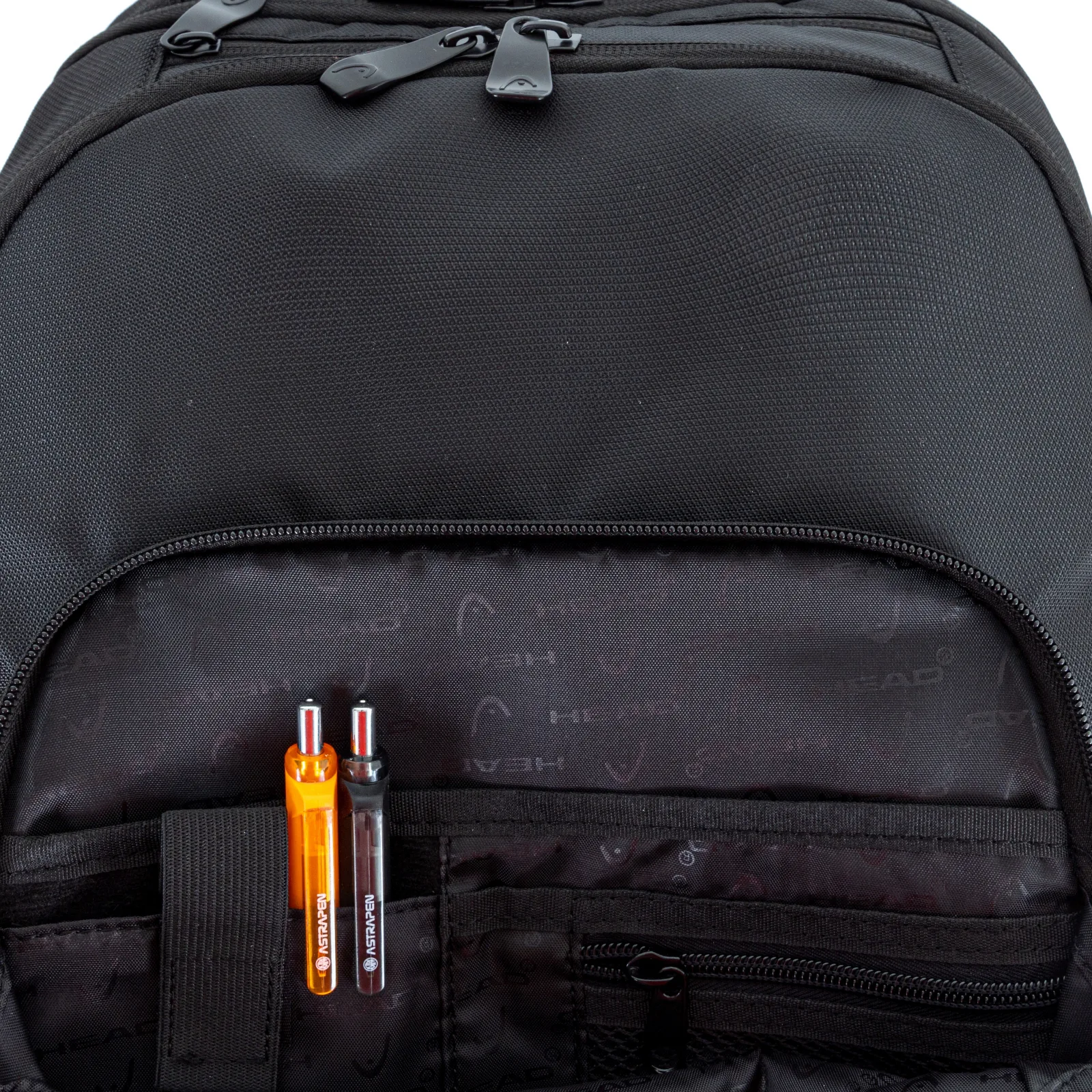 Ученическа раница, HEAD, Черна, AB400, 44 х 32 х 19 см - Image 2