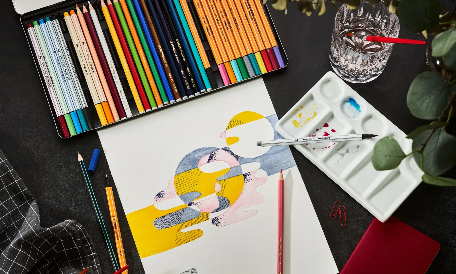 Творчески комплект, Stabilo, Arty, 36 части - Image 2