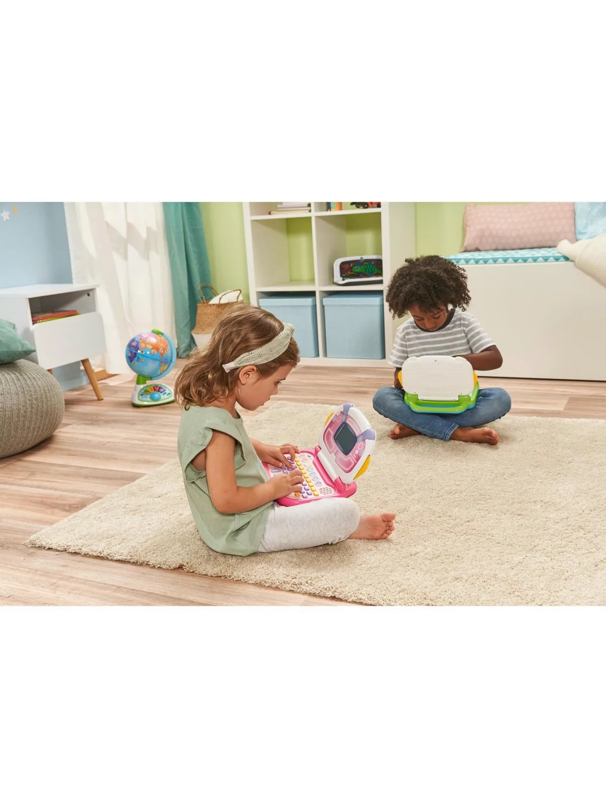 Интерактивна играчка, Vtech, Leap Frog, Образователен лаптоп, 24 х 20.5 х 5.7 см, Зелен - Image 4