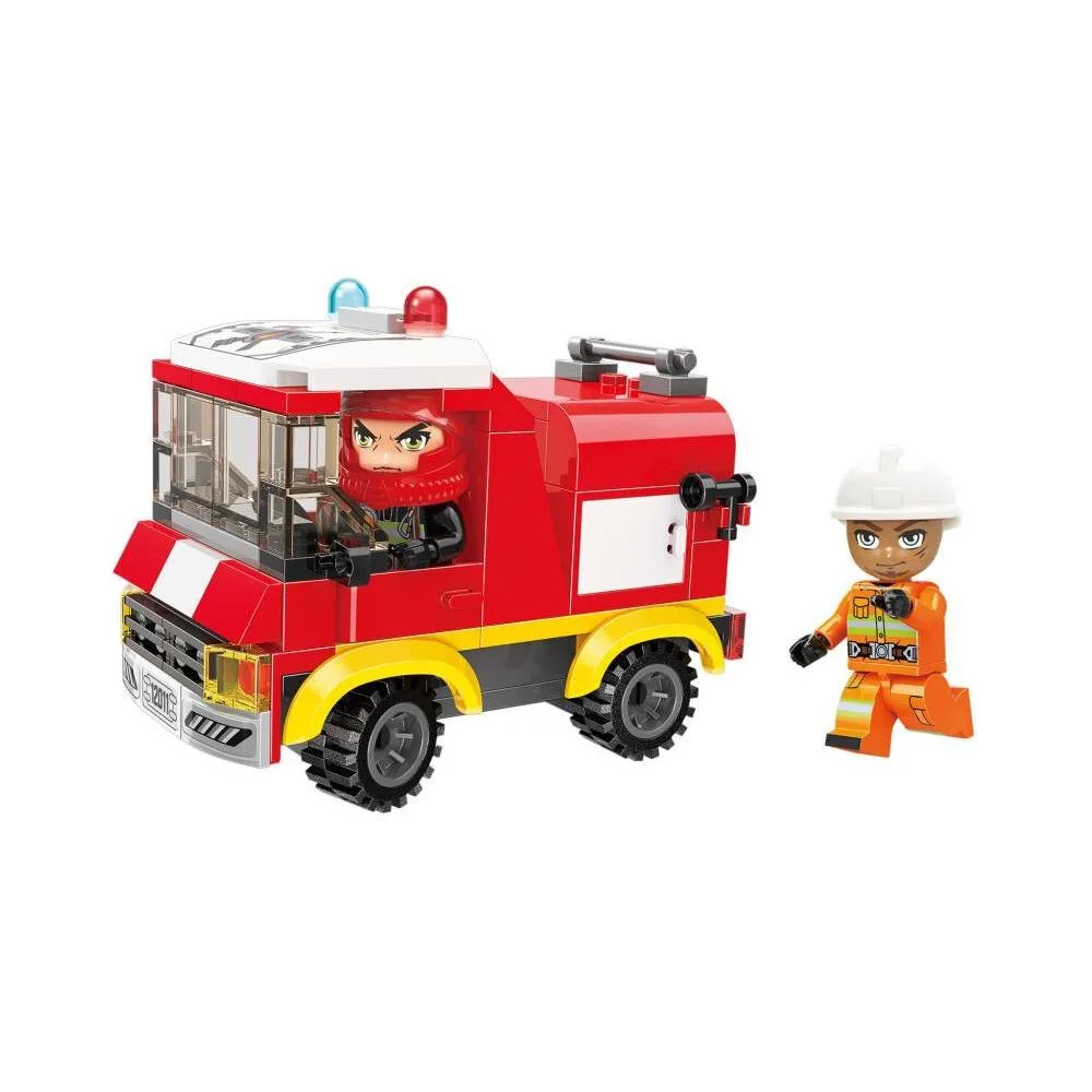 Конструктор, Qman, MineCity, Пожарна водоноска, 208 части - Image 2