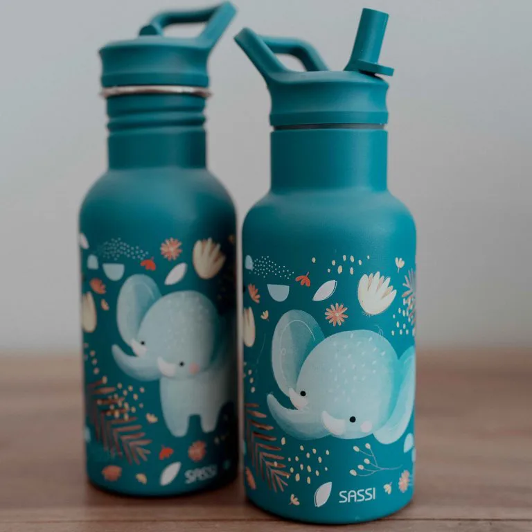 Термо бутилка от неръждаема стомана, Sassi, 350мл., Слон - Image 2