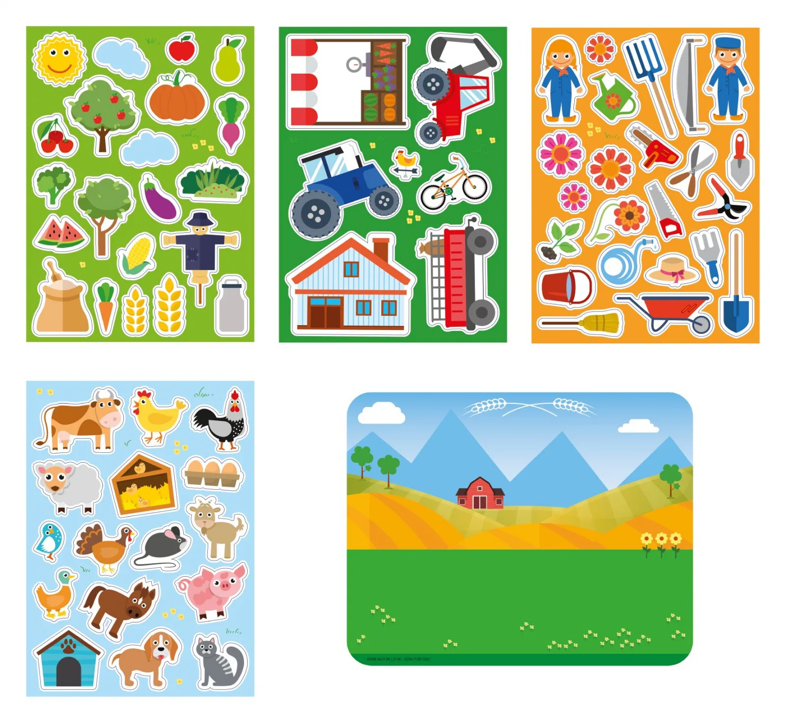 Творчески комплект, Totum, Декорирай сам, Стикери за стъкло, 70 броя - Image 3