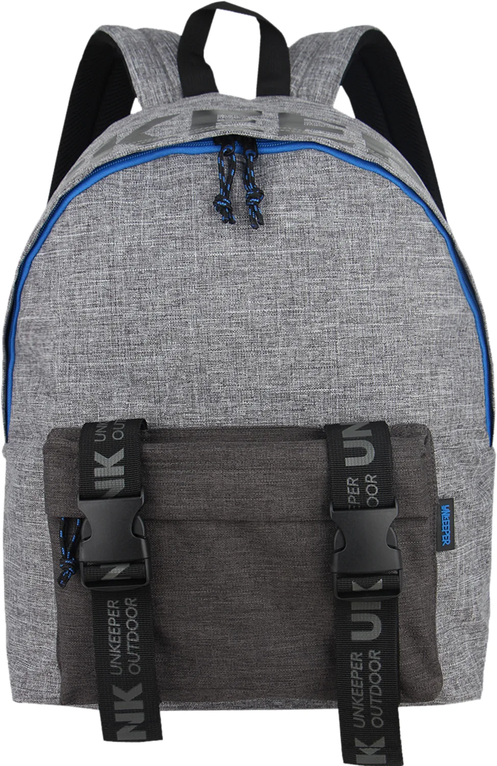 Ученическа раница, Unkeeper, Buckles, 43 x 32 x 15 см, Син - Image 2