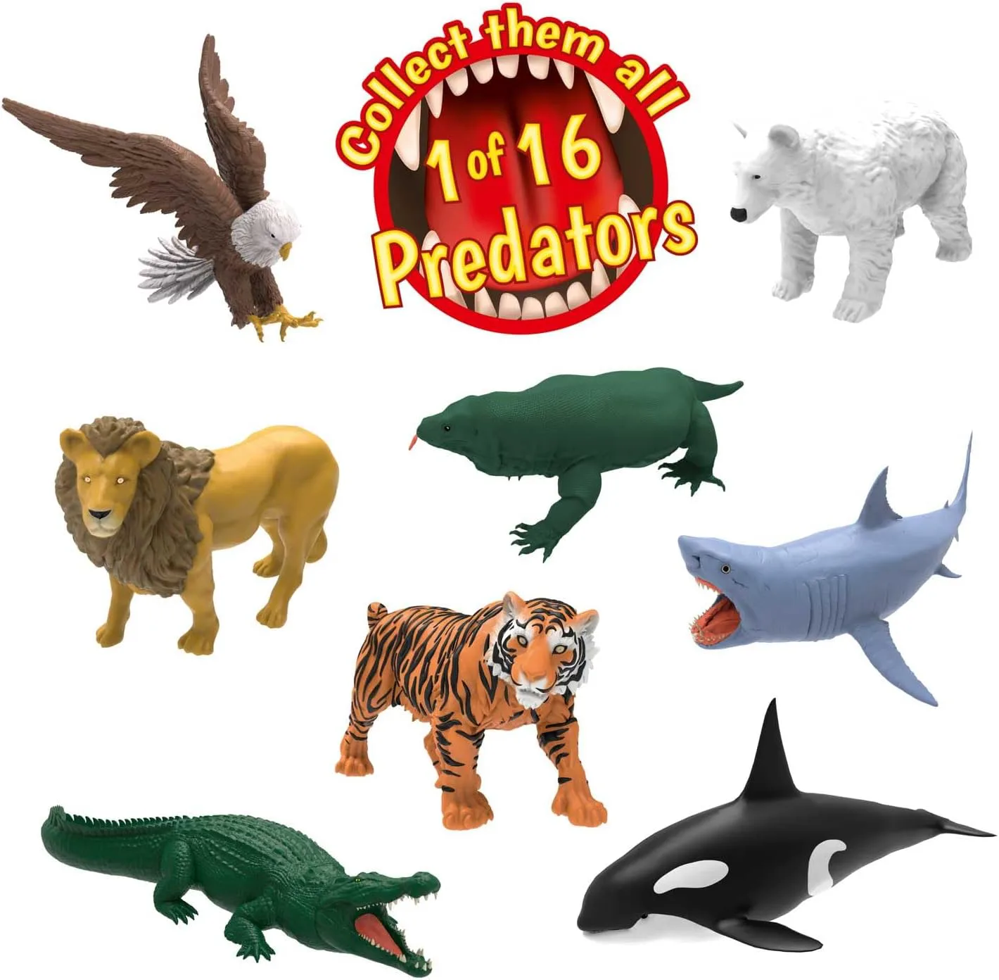 Колекционерска фигурка, Craze, Разтегливи животни, Големи хищници - Image 3