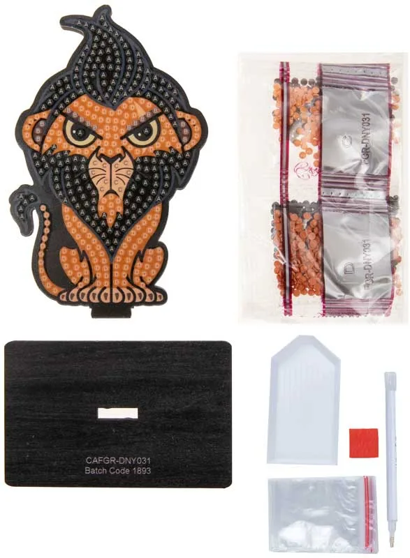 Комплект за диамантена бродерия, Craft Buddy, Crystal Art Buddies, Скар, 7 части - Image 2