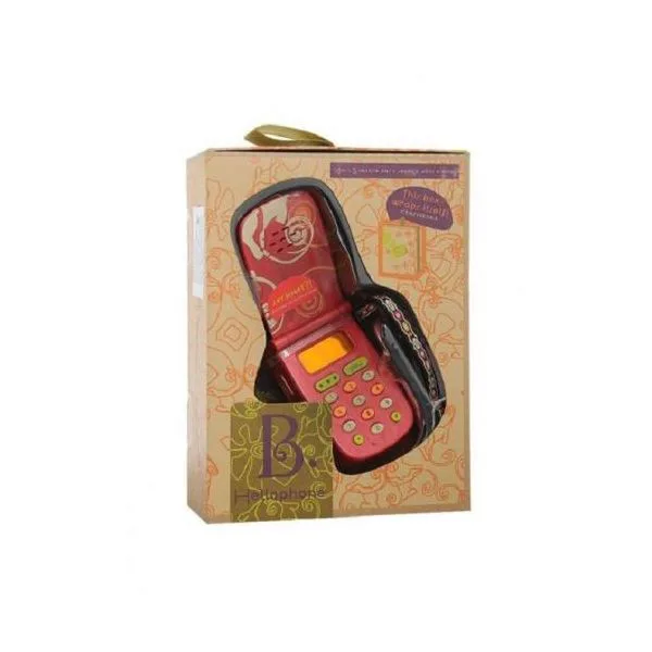 Интерактивна играчка, Battat, Телефон със звук и светлина, Червен - Image 3