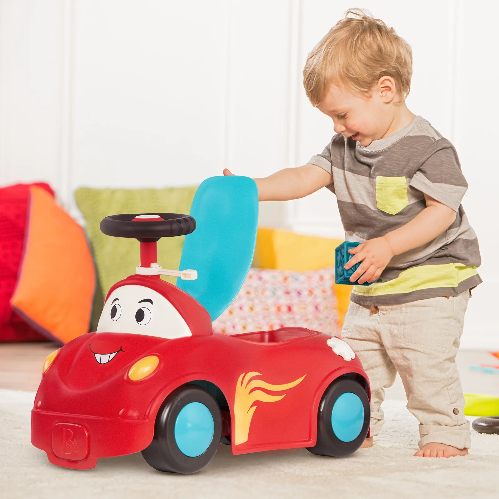 Спортна кола за бутане, Battat, Червена - Image 2