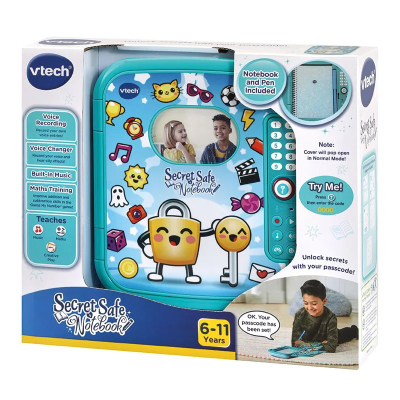 Интерактивна играчка, Vtech, Таен дневник в сейф, Зелен - Image 2