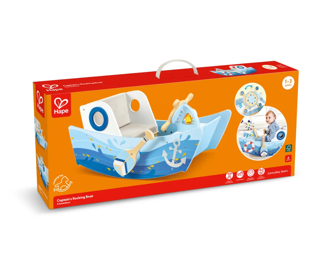 Дървената лодка на капитан, Hape - Image 2