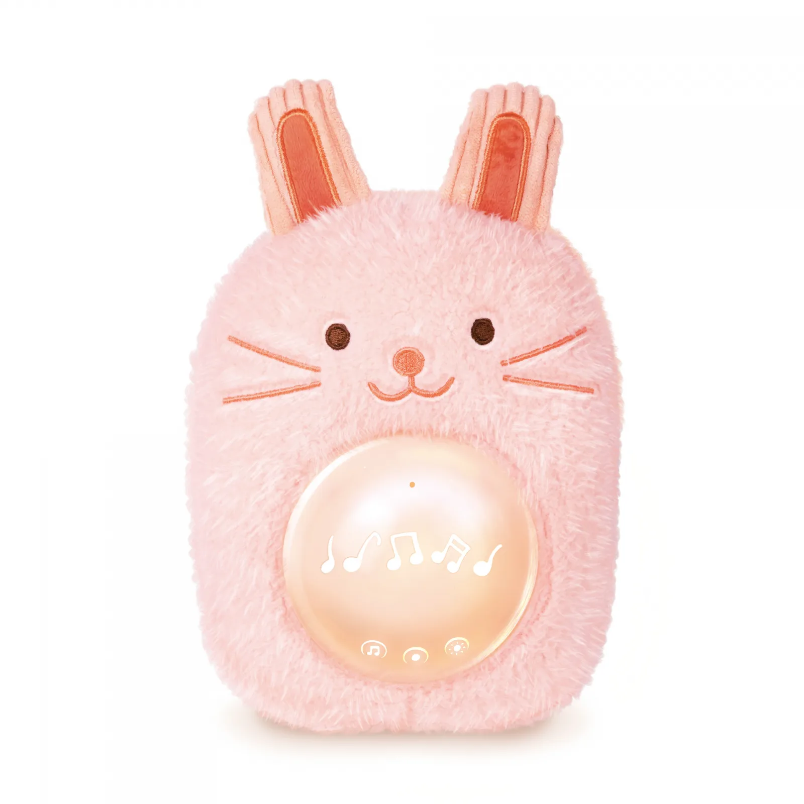 Интерактивна играчка, Hape, Музикална плюшена лампа за сън, Зайче, 23 x 15.5 x 9 см - Image 2