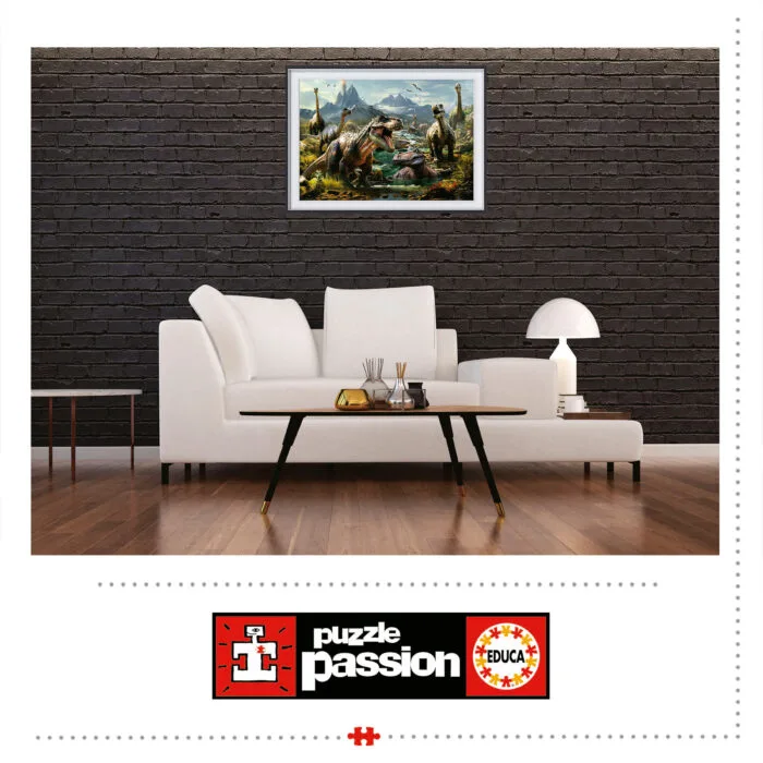 Пъзел, Educa, Свирепи динозаври, 1000 части - Image 4