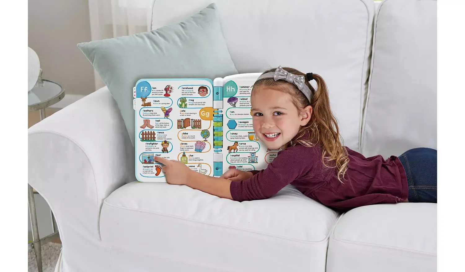 Интерактивна играчка, Vtech, Leap Frog, Образователен речник, Учи с мен от A до Z, 32.5 х 35.5 х 6.5 см - Image 3