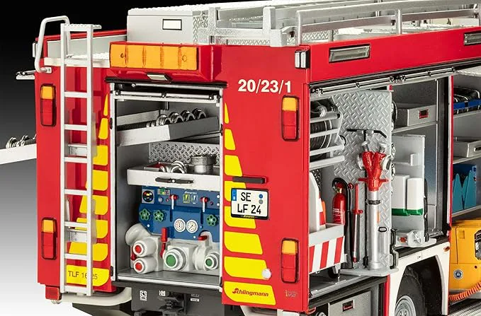 Сглобяем модел, Revell, Пожарникарски камион Шлингман TLF 16/25 - Image 5