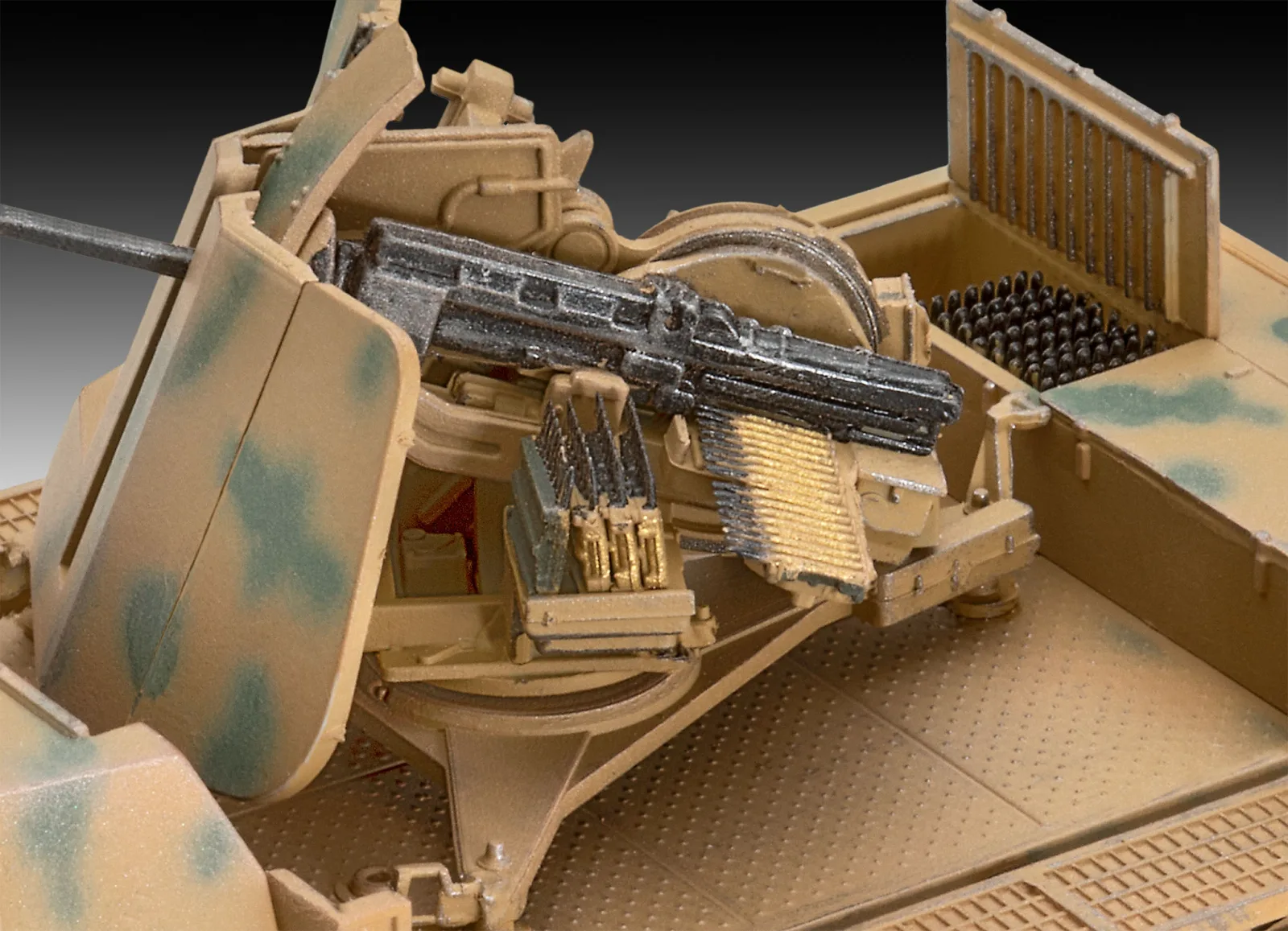 Сглобяем модел, Revell, sWS с Flak 43 и ремарке за амуниции Sd.Ah.58, 252 части - Image 4