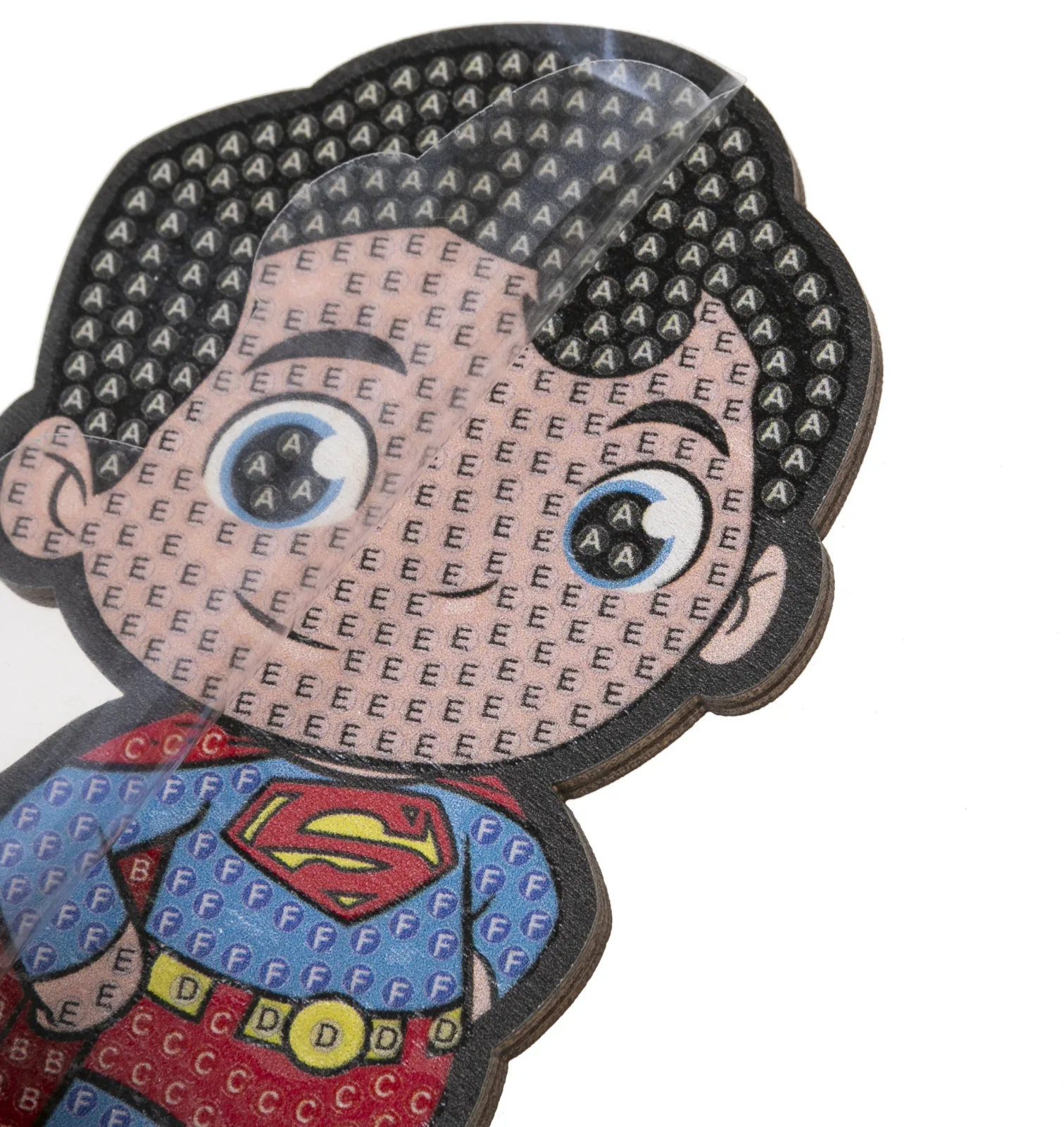 Комплект за диамантена бродерия, Craft Buddy, Crystal Art Buddies, Супермен, 7 части - Image 3