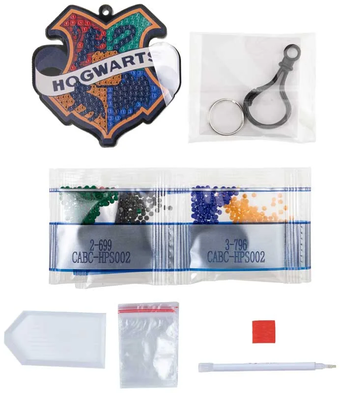 Комплект за диамантена бродерия, Craft Buddy, Crystal Art Bag Charms, Hogwarts - Image 3