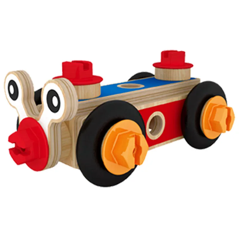 Дървен конструктор, Hape, Основен комплект, 42 части - Image 9