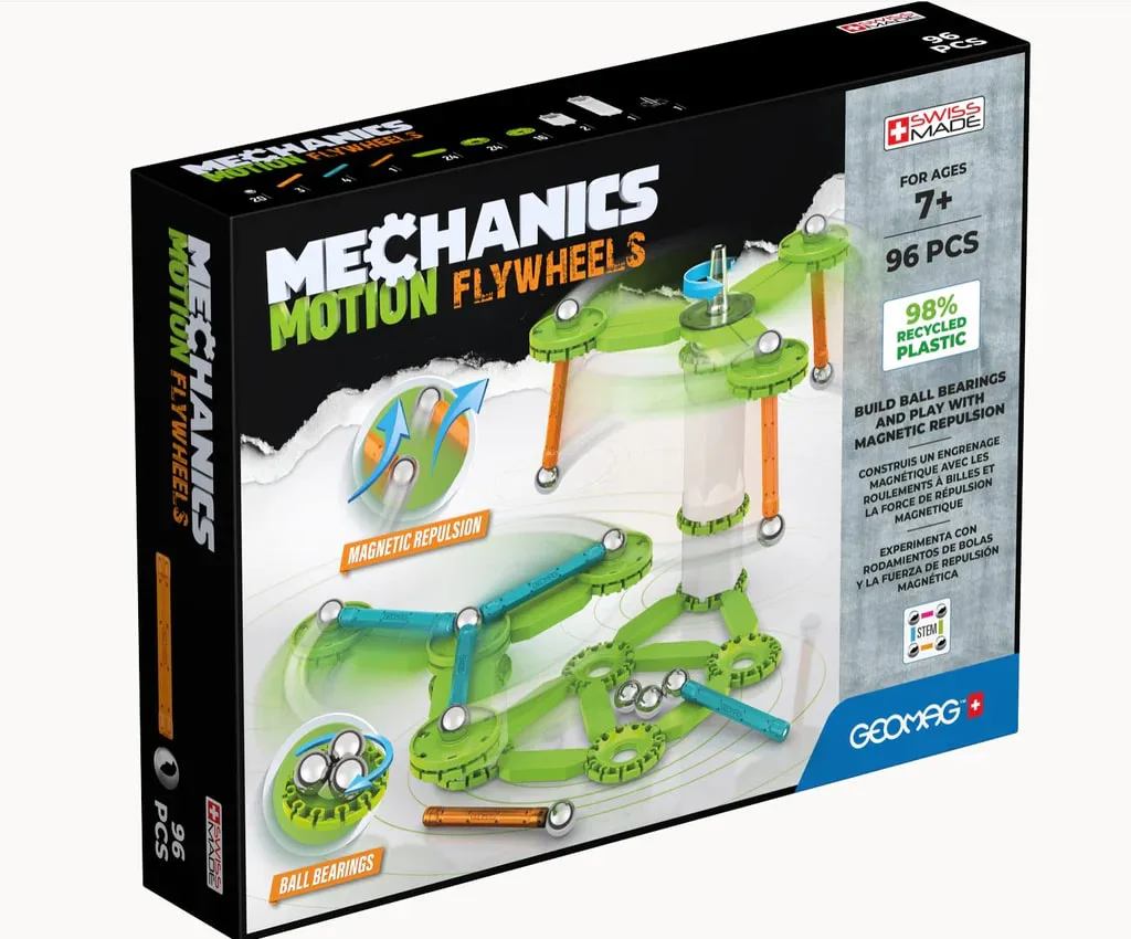 Магнитен конструктор, Geomag, Mechanics, Движение, 96 части - Image 2