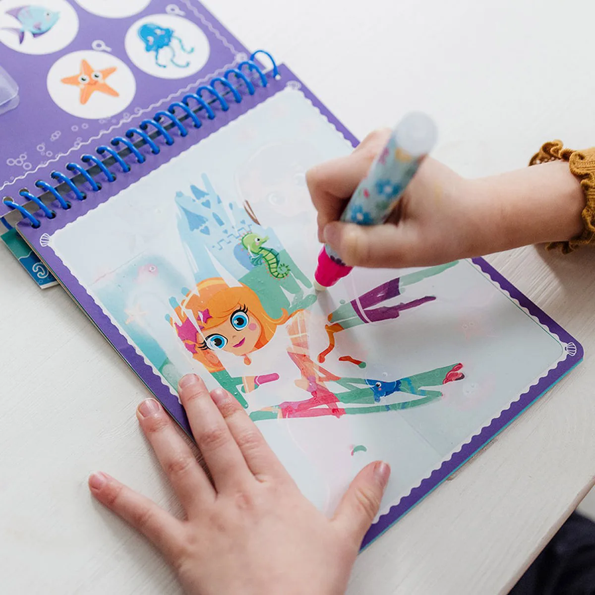Творчески комплект, Totum, Рисуване с вода, Морски свят - Image 6