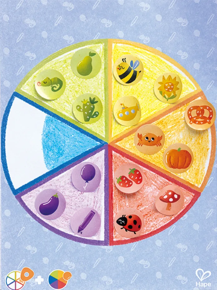 Творчески комплект, Hape, Оцветяване с пастели, 18 части - Image 5