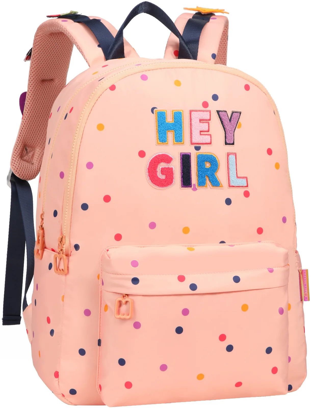 Ученическа раница, Marshmallow, Hey Girl Coral, 43 x 33 x 16 см - Image 2