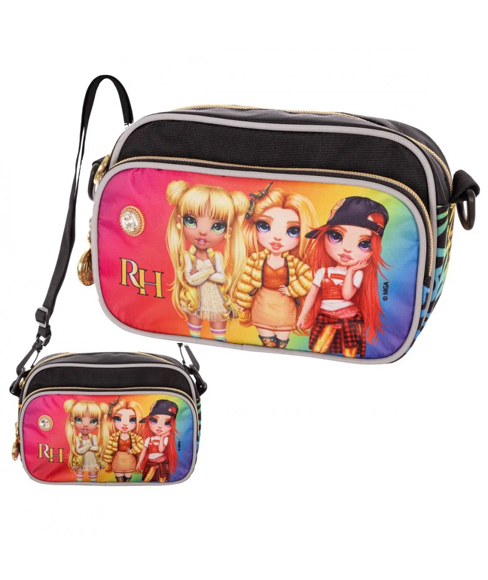 Чантичка за рамо, Astra, Rainbow High, Златен стил, 19.5 × 13 × 7 cm - Image 2