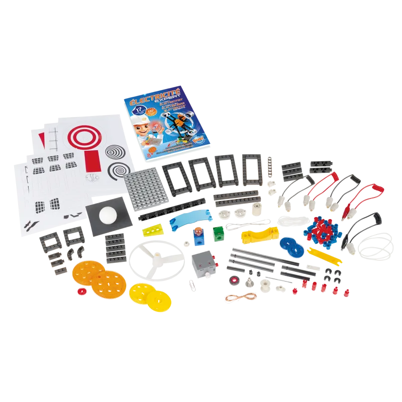 Образователен комплект, Buki France, Експерт по електричество, 137 части - Image 6