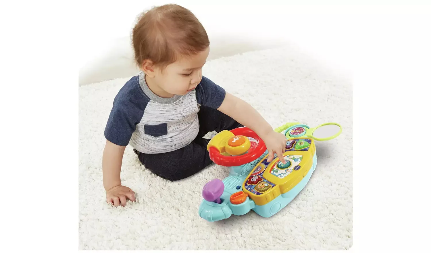 Интерактивна играчка, Vtech, Надуваема кола с пулт за управление, 75 х 90 х 65 см - Image 7