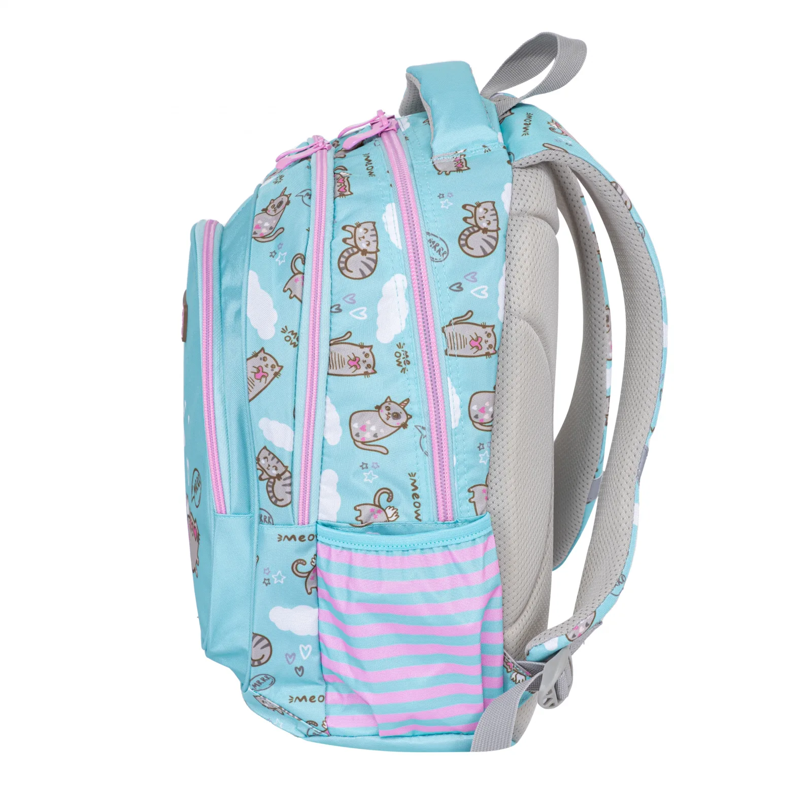 Ученическа раница, HEAD, Коте, AB300, 42 х 30 х 19 см - Image 4