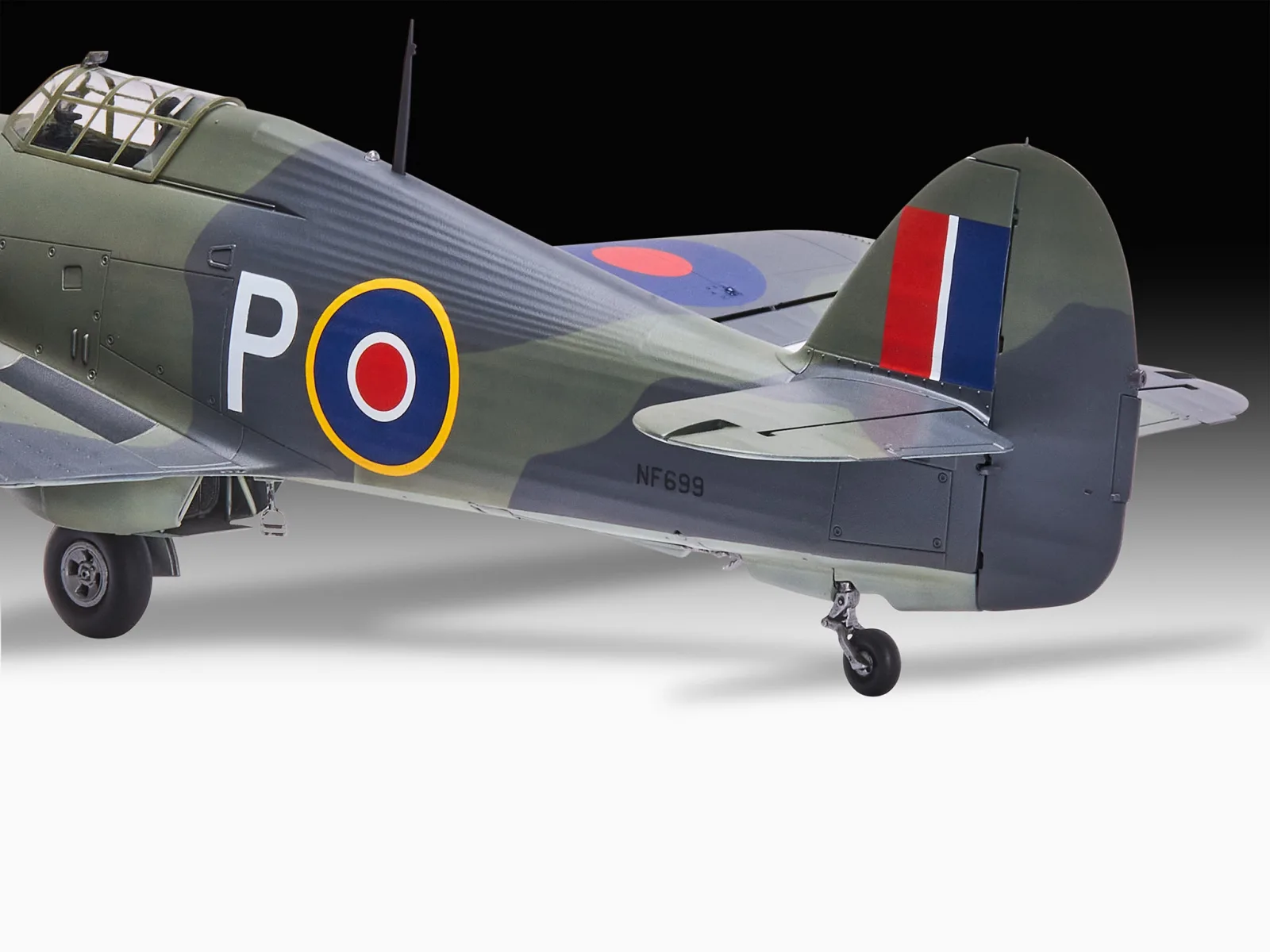 Сглобяем модел, Revell, Изтребител Hawker Sea Hurricane Mk.IIC, 162 части - Image 4